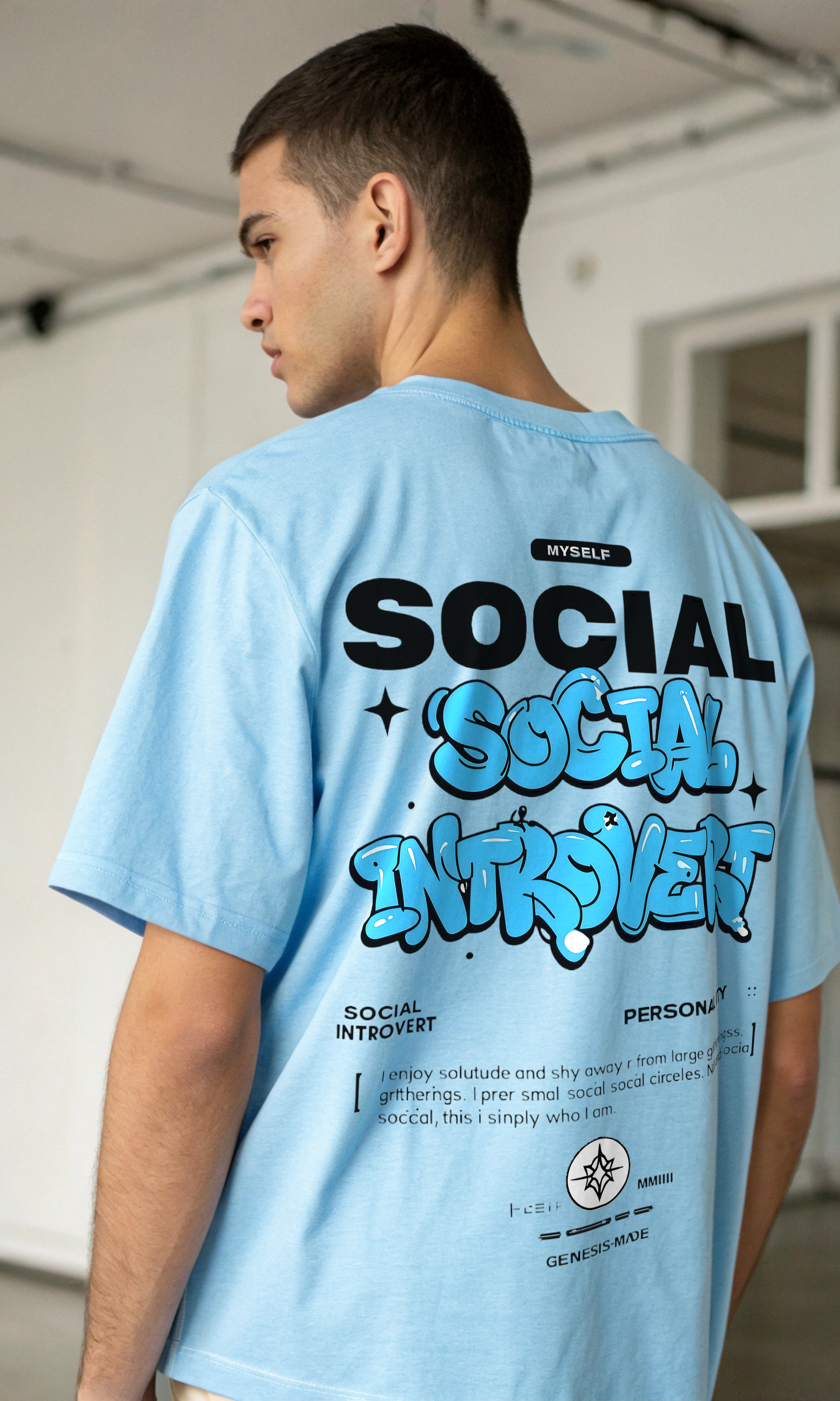 Unisex Terry Oversized Tee